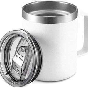 Stainless Steel Insulated Coffee Mug w/ Handle Cup